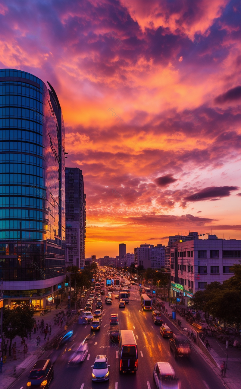 城市车流夜景摄影图,高清,摄影图,摄影图片,图片大全,摄影图免费下载